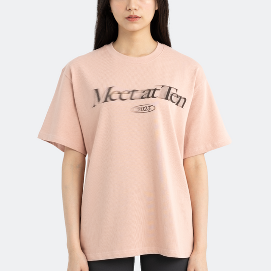 Classic Faded Tee in Dusty Pink: Female