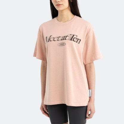 Classic Faded Tee in Dusty Pink: Female