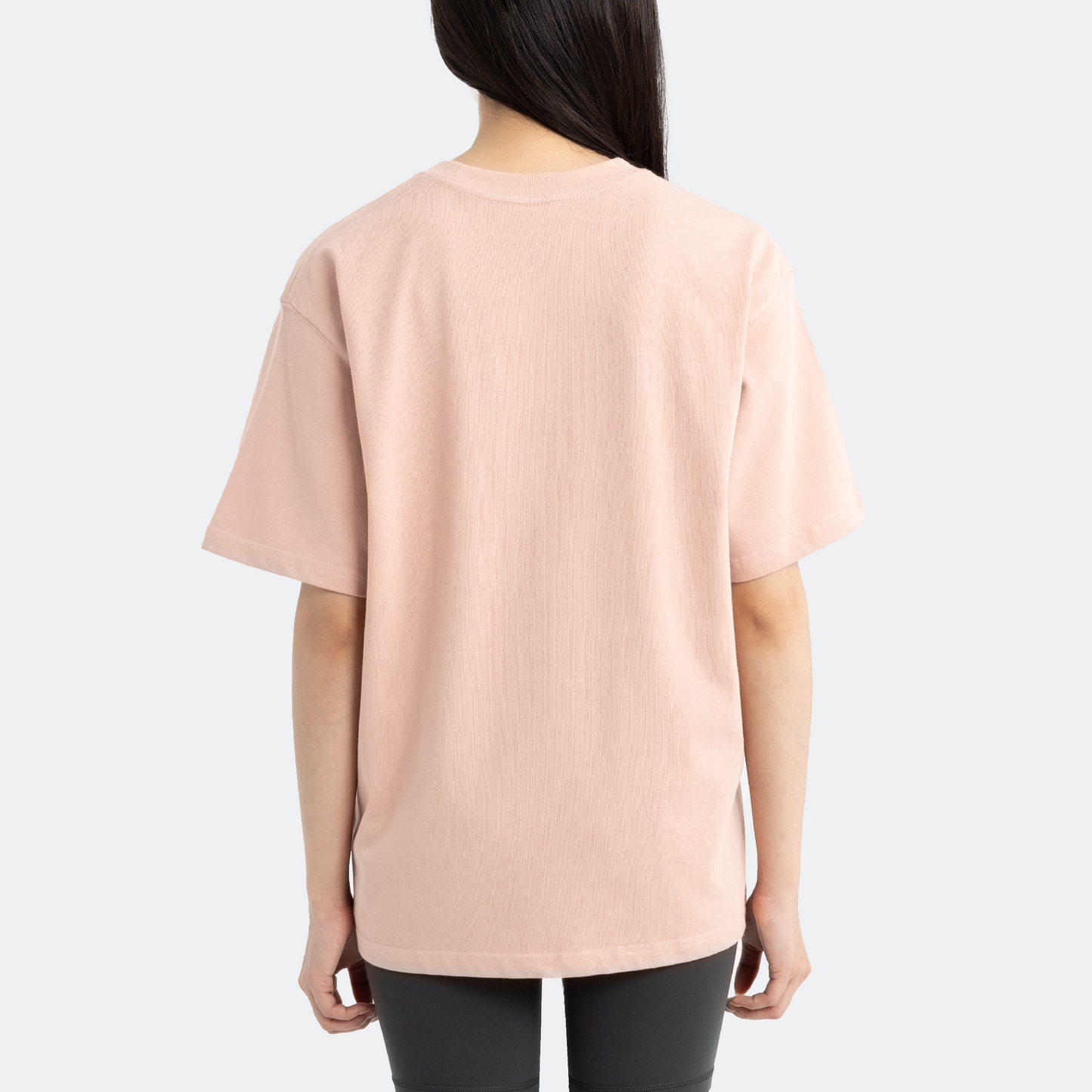 Classic Faded Tee in Dusty Pink: Female